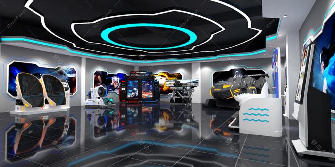 Machine de jeu du parc d'attractions de montagnes russes de cinéma de chaise de VR VR 0