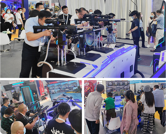4 joueurs AR Sniper Coin Operated Arcade Game Machine Gun Shooting Equipement de jeu AR 2