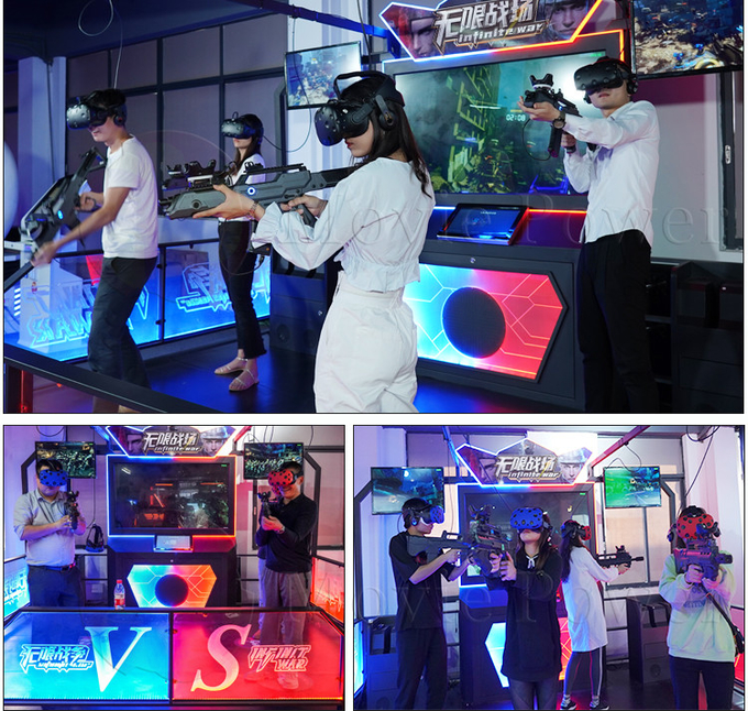 Simulateur de tir à 360 degrés 9d VR VR Shooting Game Arena Multijoueur Équipement de réalité virtuelle 1